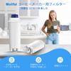 Molifal Coffee Maker Filters, Replacement Filters for DeLonghi DLSC002, Dinamica, Magnifica S, Eletta Explorer, ETAM Autentica, and ECAM Series (Set