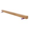 VEVOR 8FT Balance Beam for Kids, 158.7 KG Stable Support Gymnastics Floor Beam with Non-Slip Wooden Mats