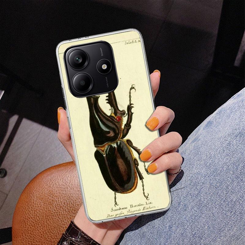 Bugs Bees Scientific Decomposition Phnoe Case for Phnoe Case for Xiaomi Redmi Note 15 14 14S 13 Pro Plus 12 12S 11S 11E 10S 10 1