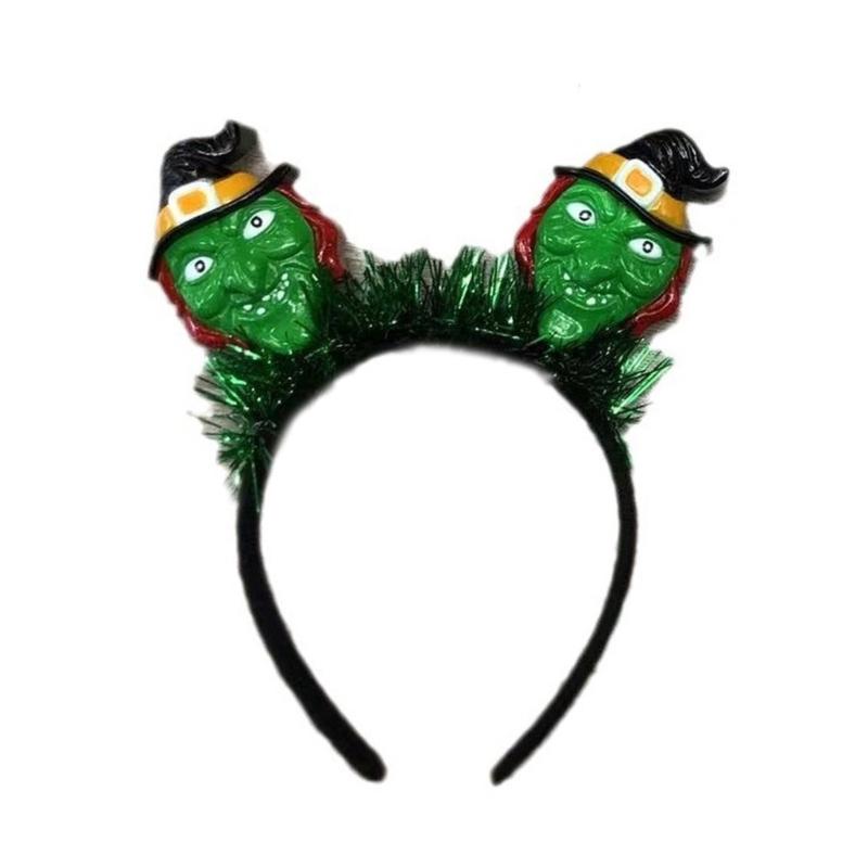 Decorative Hairband Adjustable Size Festives Hair Hoop Comfortable Halloween Headwears for Masquerades and Parties