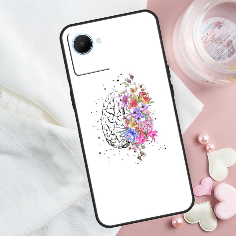 

Чехол Anatomy Brain Для Realme 14 Pro Plus 10 11 12 13 GT 7 Pro GT 5 6 6T C67 C61 C53 C51 C21Y C25S C75 C55 Realme C31
