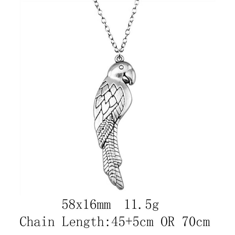 Father's Day Neck Decoration Bird 45cm Or 70cm Long Chain Necklace Biz Male Necklace