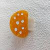 Small Mushroom Hair Claw for Female Girl Acetic Hair Clamp Nonslip Braid Ponytail Holder Fashion Hair Shaping Ornament