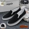 Kua Jing Dou Chuan Summer DIY High-Top Canvas Shoes - Breathable Unisex Design
