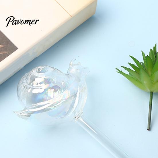 Indoor Plant Waterer Iridescent Self Watering Bulbs Snail Design Glass Globes Planter Houseplant Bulb Insert Automatic Device for Potted Plants