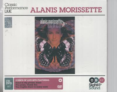 DVD ALANIS MORISSETTE - Sight & Sound: Schmausen auf Resten (W/D 2564694074 Warner Music 2002 Japan Rock Gebraucht