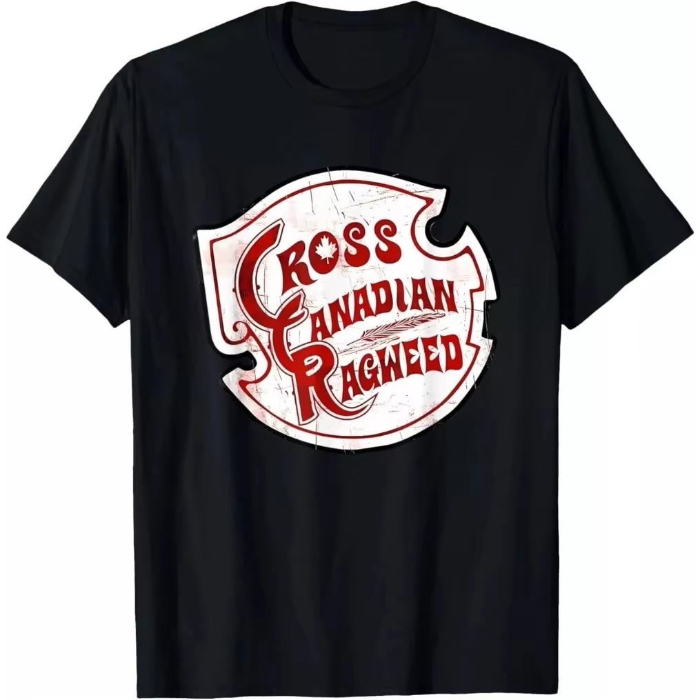

Cross Canadian Ragweek Retro All Size unisex Tshirt pure Cotton couples seasonal casual streetwear Harajuku t shirts for Unisex M