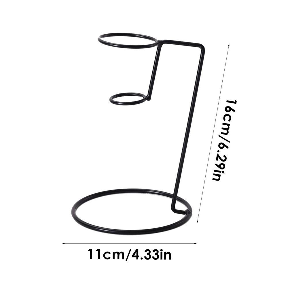 

1pc Ice Cream Cone Holder Display Stand Birthday Wedding with Base Popcorn Reusable Ice Cream Cone Holder for Picnic Summer Camp чёрный