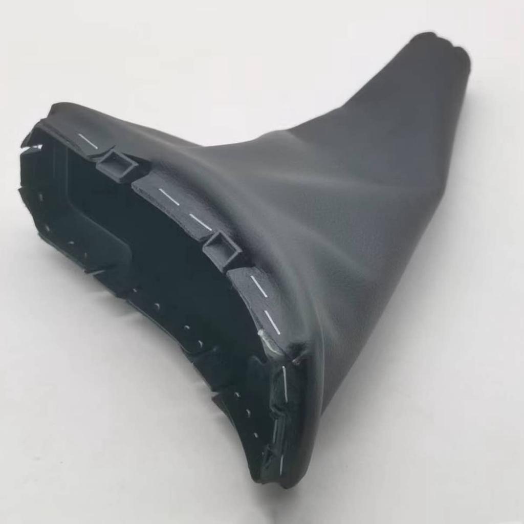 Plouluyt Black PU Leather Handbrake Gaiter Cover for Chrolet 2011-2016