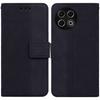 For TECNO Spark 30 Pro 4G Case Geometry Pattern Leather Wallet Phone Cover with Wrist Strap