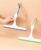1pcs Double Sided Wiper Glass Wiper Household Long Handle Household Scraper Bathroom Tile Wiper Silicone Mirror Defogger