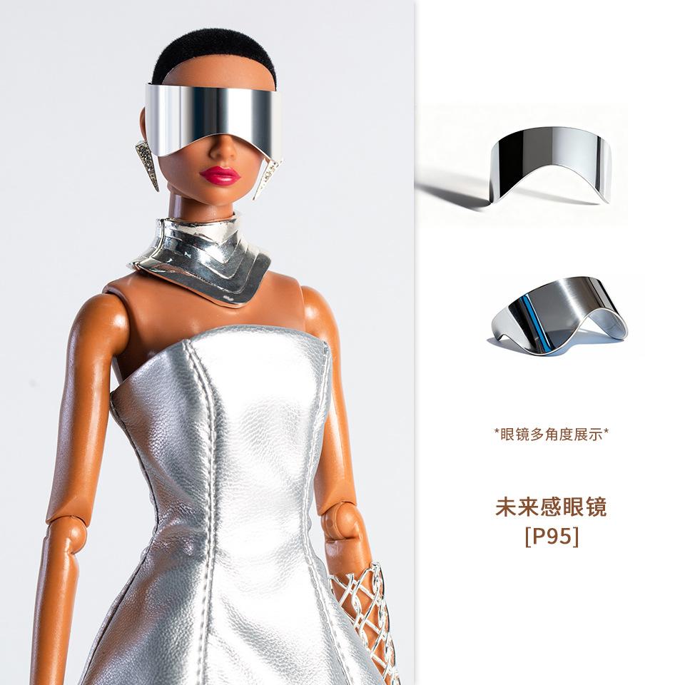 

New 1/6 Supermodel Doll Glasses Simulation Glasses Toy Accessories Fashion Dark Sweet Cool Sunglasses Jewelry For 29-32Cm Dolls No dolls