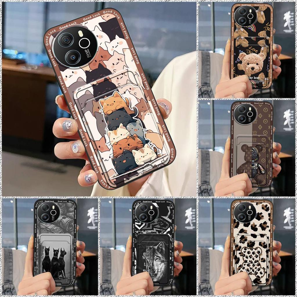Back Cover Waterproof Phone Case For Blackview Shark8/Oscal Tiger12 Silicone Durable Graffiti Protective Soft Case TPU