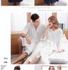 Unisex Quick-Dry Waffle Bathrobe - Lightweight, Absorbent, Ideal for Spa & Sauna