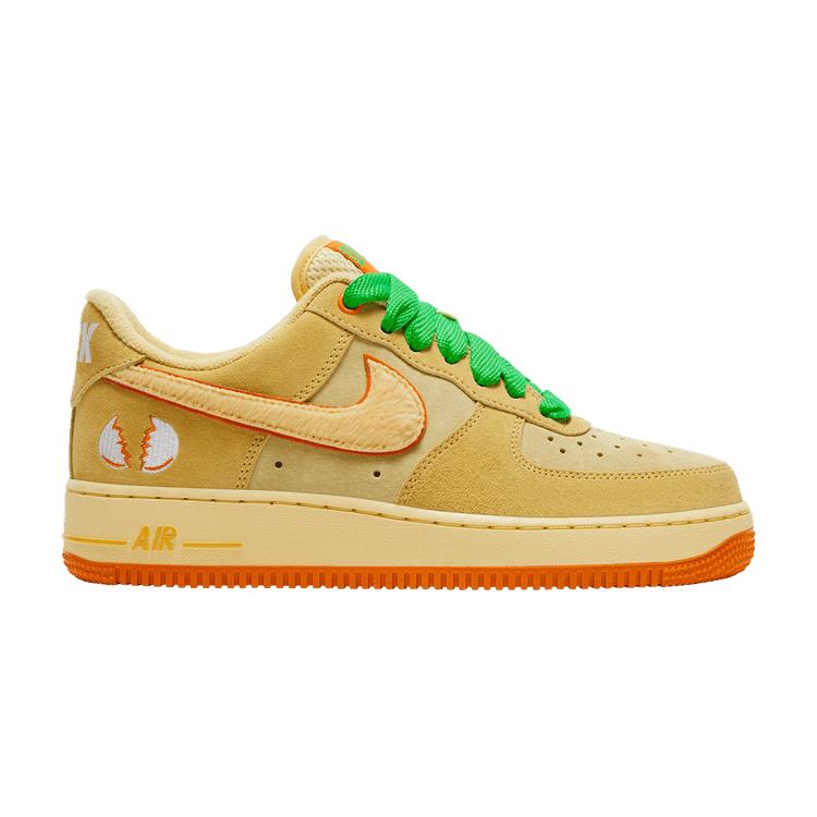 

Nike Air Force 1 DOAF Oregon Duck or Egg PE Unisex Sneakers Yellow Soft-Yellow Topaz-Gold IU7612-700 42