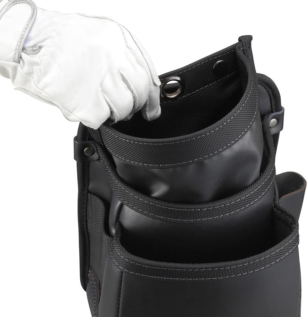 Tajima Safe System Detachable Waist Genuine Made of Durable and Flexible Genuine Cowhide Leather Easy to put on and take Attaches to your belt Easily