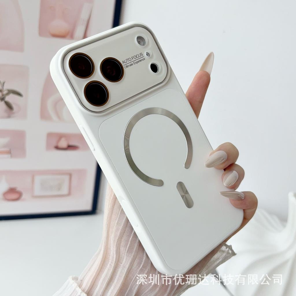Applicable To iPhone11promax Skin Matte Magnetic Mobile Phone Case Apple 11 All-inclusive Large Window Lens Sheath