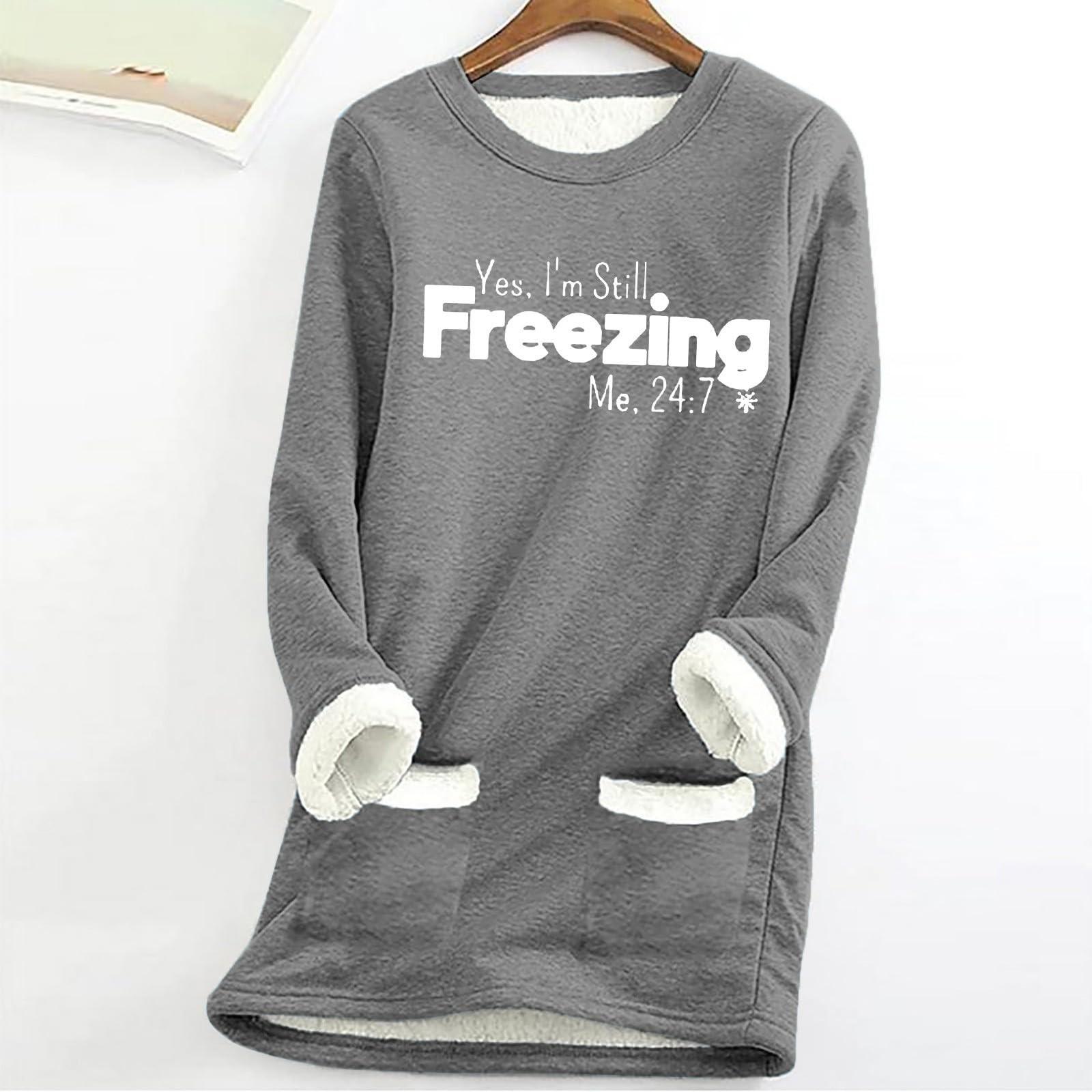 Женская осенне-зимняя свободная рубашка большого размера из утолщенной шерсти ягненка — фото 9