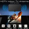 4K/1080p Digital TV Antenna – 2025 Latest Indoor HD Antenna for Smart TV (Portable, Supports Clear Reception)