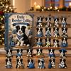 Border Christmas Advent Calendar Holiday Countdown Surprise Gift