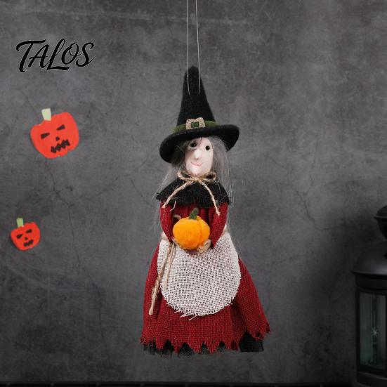 Durable Halloween Decorations Decoration, Realistic Ghost Festival Broom Indoor Witch Ornament, Festive Atmosphere Tabletop Decoration Spooky Decor