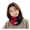 2025 Autumn/Winter Olylon Fleece-Lined Neck Gaiter: Thick, Windproof, and Coldproof Headgear for Men and Women