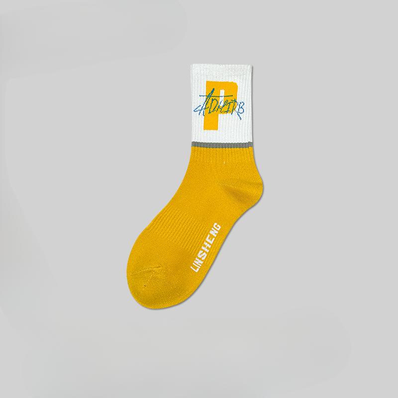 5 Pairs of Boys Summer Thin New Style Sports Basketball Sports Tube Socks