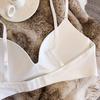 Women Seamless Underwear For Sexy Small Breast Push Up Bra Wireless Breathable Lingerie Backless Comfort Adjustable Brassiere