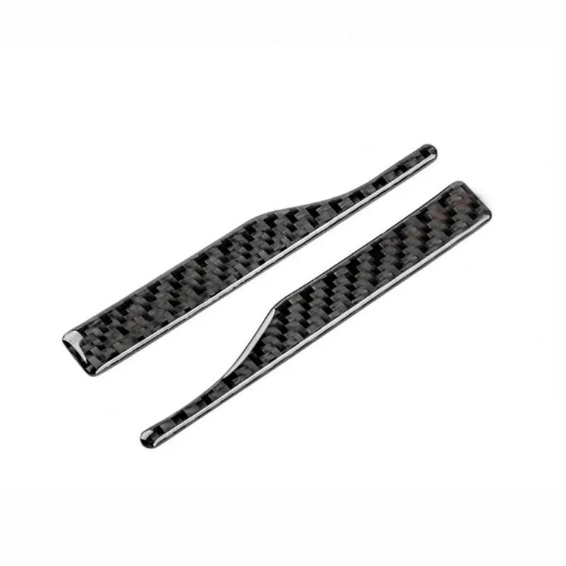 2 st Lättviktiga Bil Sidobackspegel Kant Skyddsklistermärken Anti-repa Krocklister Bilreservdelar för Fordonsrepskydd