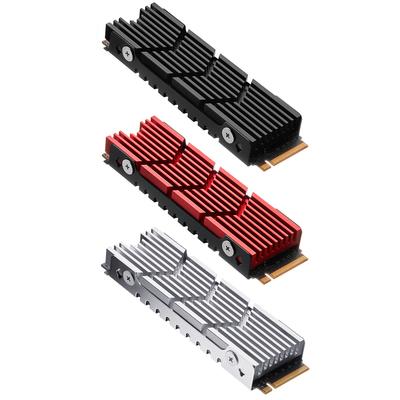 M.2 SSD NVMe Heat Sink Heatsink M2 2280 SSD Hard Disk Aluminum Heat Sink with Silicone Thermal Pad for PC / PS5 PCIE 2280 SSD