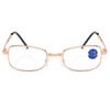 Bifocal Anti-Blue Light Folding Reading Glasses for Men & Women - Portable with Case for Near & Far Vision