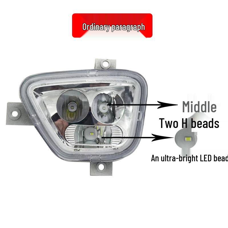 Super Bright Front Fog Lamp Assembly for Foton Aumark S1/S3 & Aoling CT3 Headlight