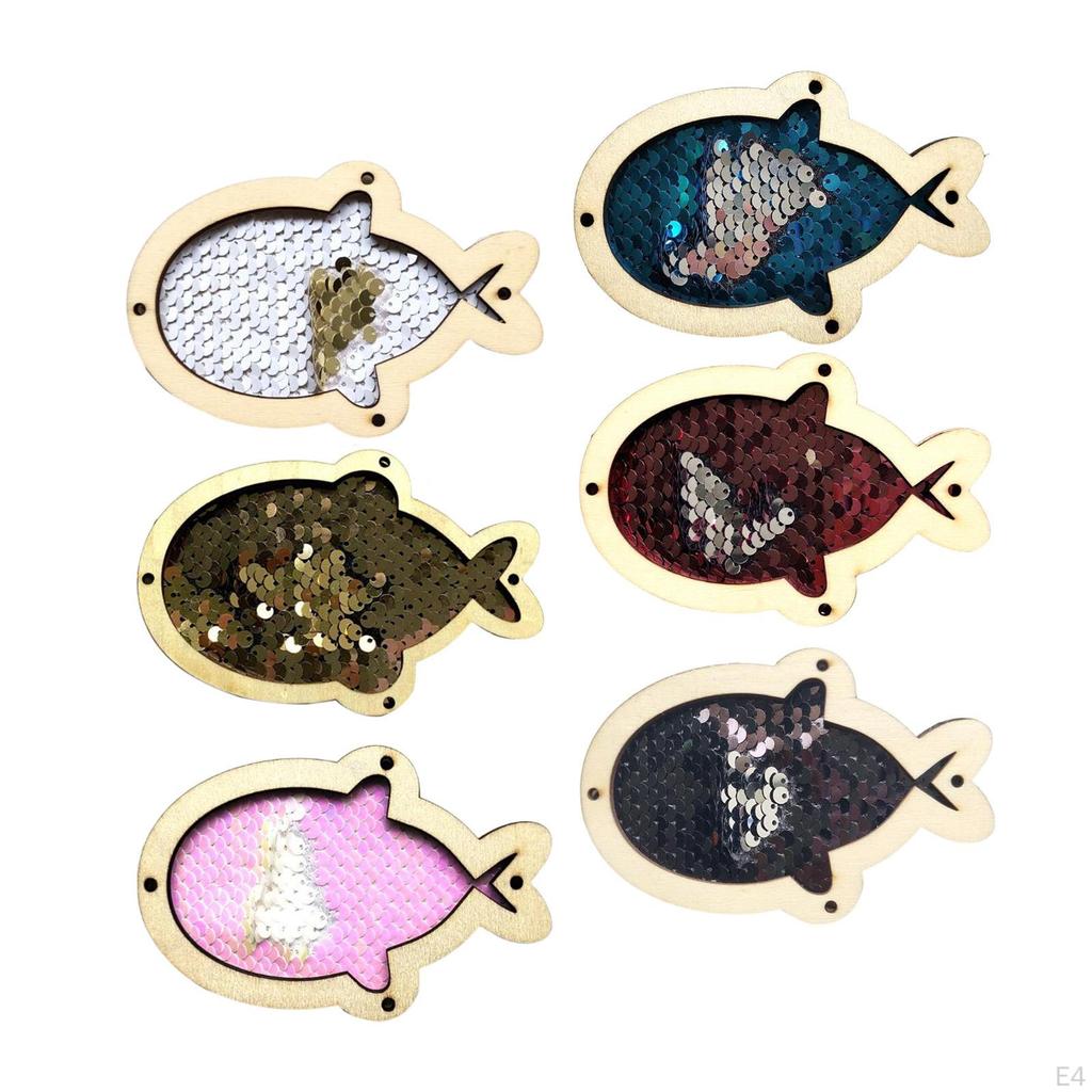 Busy Board Sequins DIY Material Practical Skill Montessori Toy for Kids Boys and Girls