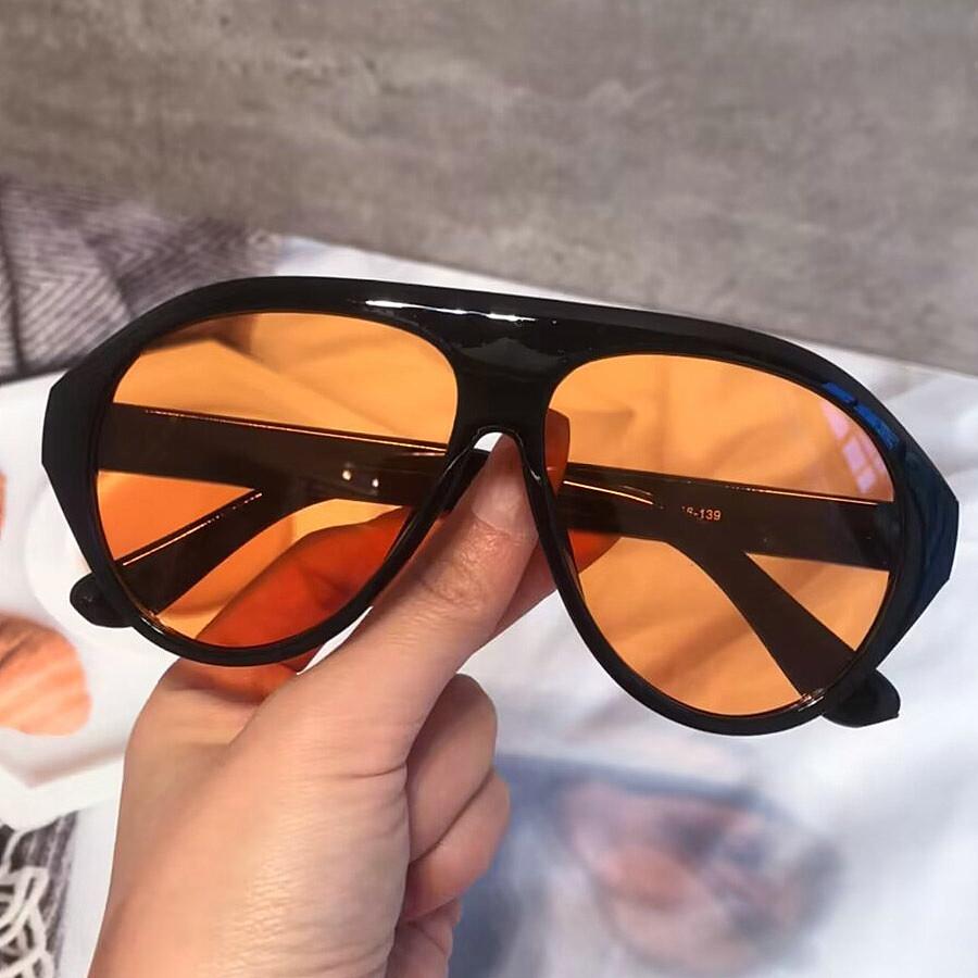 

Vintage oversized one piece gradient sunglasses women new fashion leopard print elegant sun glasses ladies trendy cat eye shades as picture