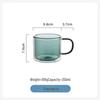 Shangqi Double Wall Glass Mug with Handle