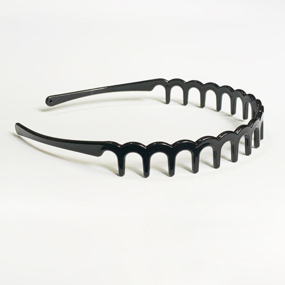 Langer Zahn Haarband Wellenförmig Haaraccessoires Neues Stirnband Männer