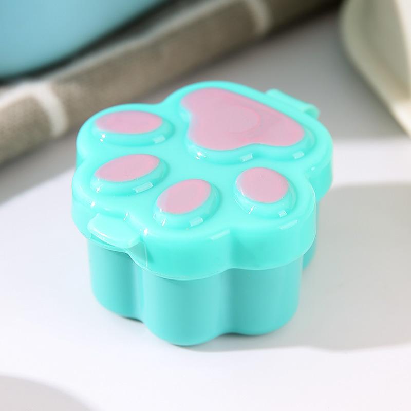 

Цветы кошачьей лапки Мини-бутылочка для соуса Портативные бутылочки для выдавливания кетчупа Многоразовый контейнер для салатной заправки Коробка для хранения приправ для ланч-бокса 1PCS