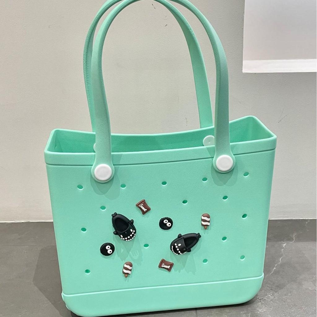 EVA Beach & Shopping Bag: Women's Handheld, Pet-Friendly Storage, Hole Design, Large Capacity (2025 Model)