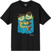 Adventure Time Prinses Bubblegum's Rock T-shirt Heren Zwart Korte Mouw