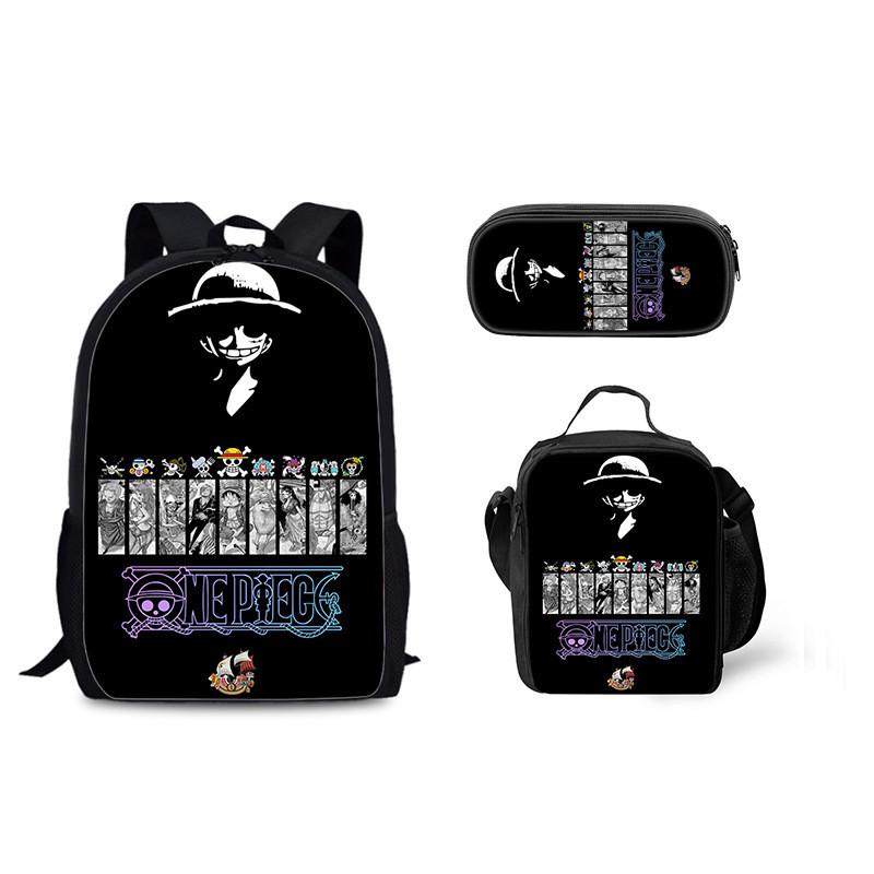 

One Piece Backpack Ice Pack Set For Students With Nylon Material And Daily Use Style 1