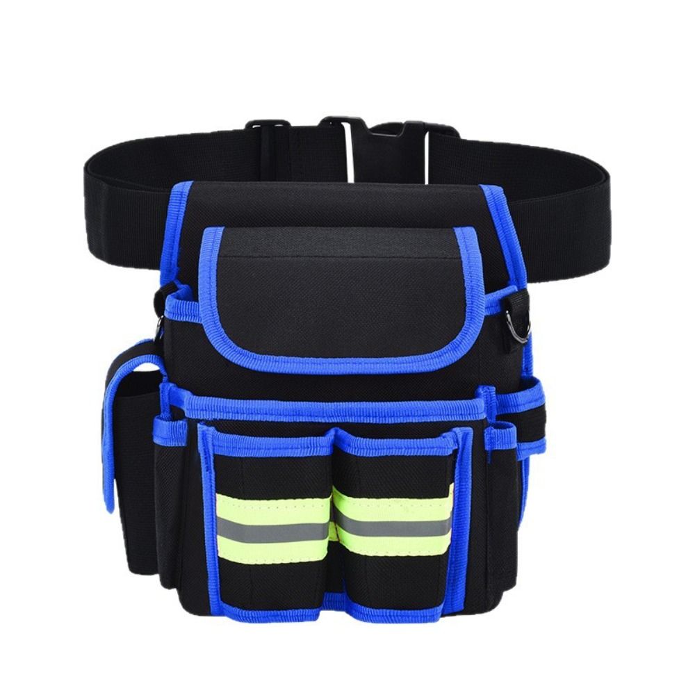 Large-Sized Electrician's Tool Bag One-Piece Design Tool Waist Bag Thickened Waist Bag  Electrician