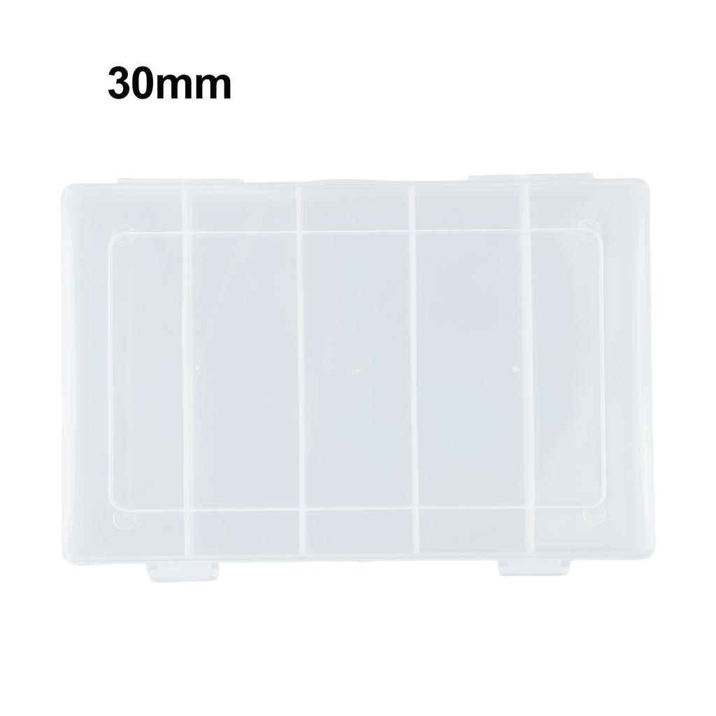 2730MM Clear Round Coin Cases Capsules Box Plastic Organizer Holder Storage