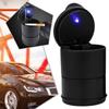 Portable Car LED Ashtray Universal Auto Ashtray Cigarette Ash Holders Cup Car Interior Decor Auto Accessories Interior