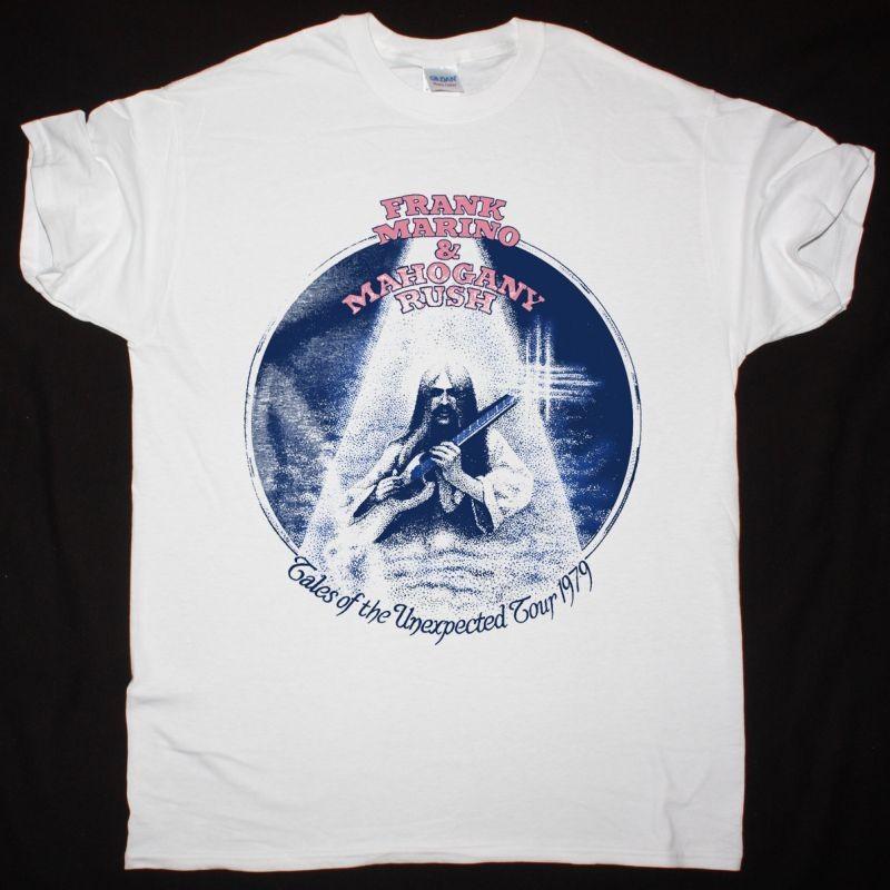 Mahogany Rush Tales Of The Unexpected White T-Shirt Tee S разноцветный