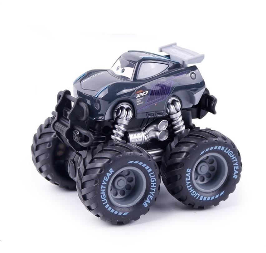 Cars Lightning McQueen SUV Black Storm Jackson Cruz Mater Big Wheel Offroad Metal Cars Toy Kids Christmas Gifts