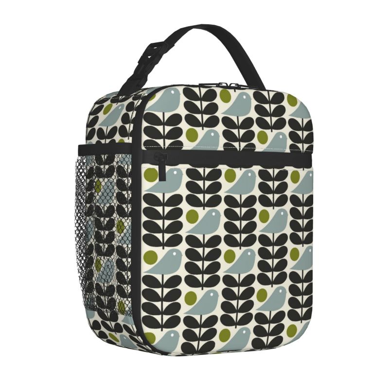 Bolsa de Almuerzo Térmica Reutilizable Impermeable Oxford Abstracta Multi Stem de Orla Kiely Bolsas Tote Bento para Mujeres Trabajo Picnic