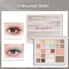 Novo Cloud Veil Dreamland 24-Color Comprehensive Eyeshadow Palette Pearlescent Matte Waterproof Long-Lasting Makeup for Beginners and Students