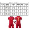 2024-25 Portugalija Ronaldo Namų futbolo marškinėlių rinkinys Gerbėjų versija