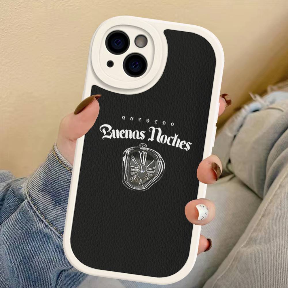 Singer Q-Quevedo Phone Cover For IPhone 16 15 14 13 12 11 Pro Max Plus Leather Soft Case