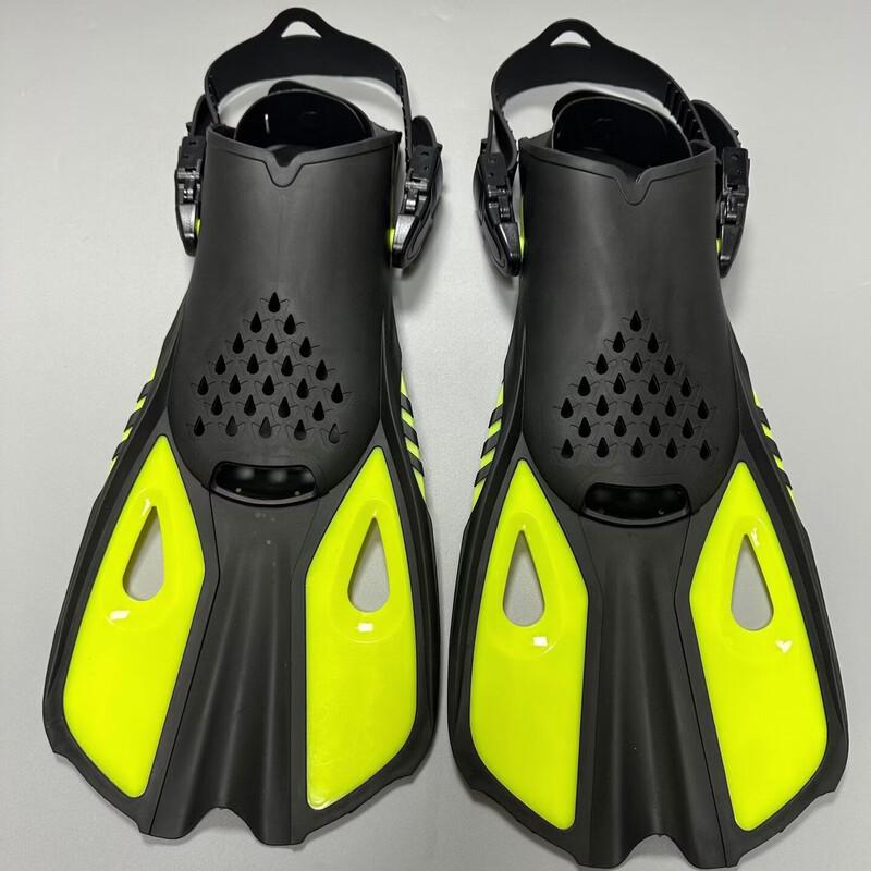 OLOEY Adjustable Adult Snorkeling Fins One Size